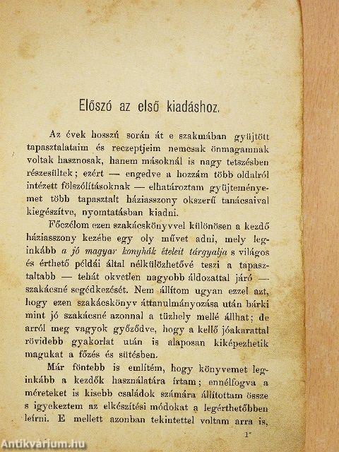 Szegedi uj szakácskönyv (rossz állapotú)