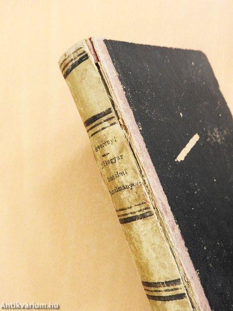 A magyar irodalmi tanulmányok kézikönyve (rossz állapotú)