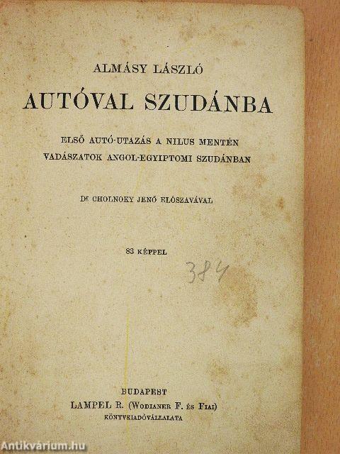 Autóval Szudánba (rossz állapotú)