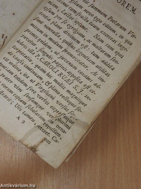 P. Virgilii Maronis opera I-III. (rossz állapotú)