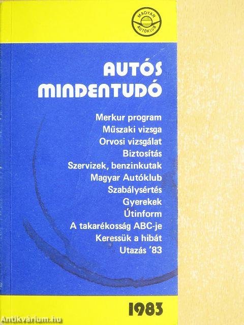 Autós mindentudó 1983