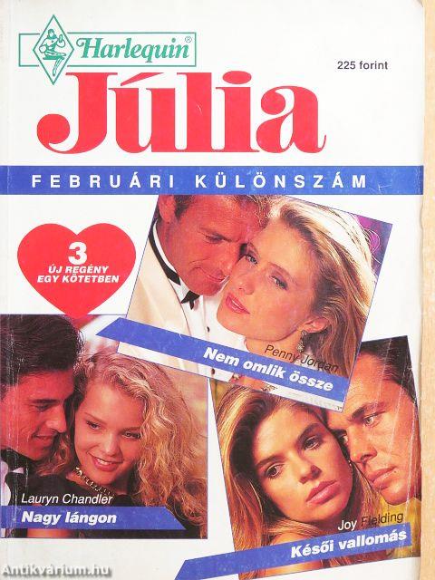 Nem omlik össze/Nagy lángon/Késői vallomás