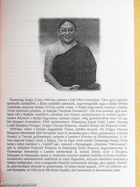 Beszélgetés Őszentsége Szakja Trizinnel