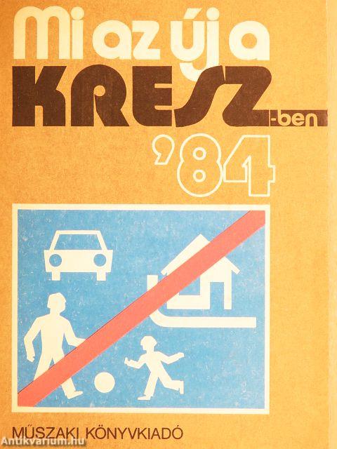 Mi az új a KRESZ-ben? '84