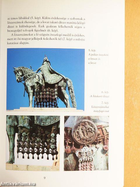 Szent István király emlékműve a Budai Várban