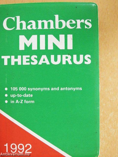 Chambers Mini Thesaurus