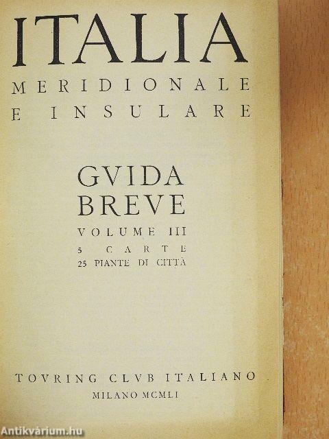 Italia Meridionale e Insulare