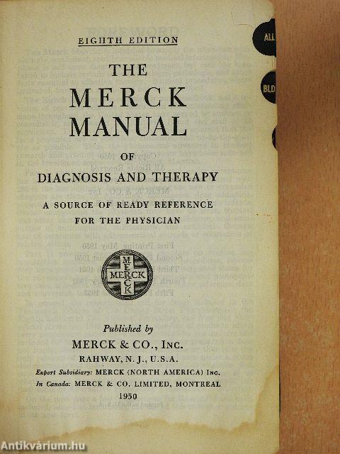 The Merck manual