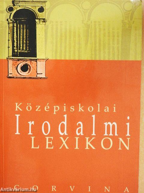 Középiskolai irodalmi lexikon 