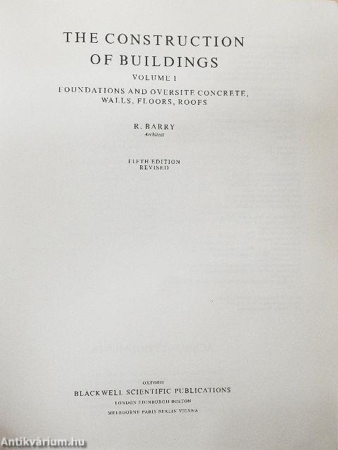 The Construction of Buildings 1