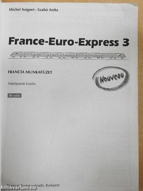 France-Euro-Express 3. - Francia munkafüzet