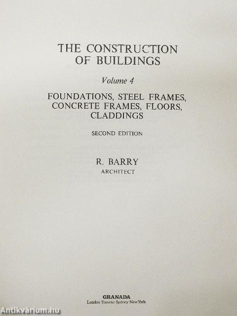The Construction of Buildings 4