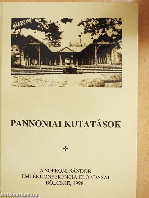 Pannoniai kutatások