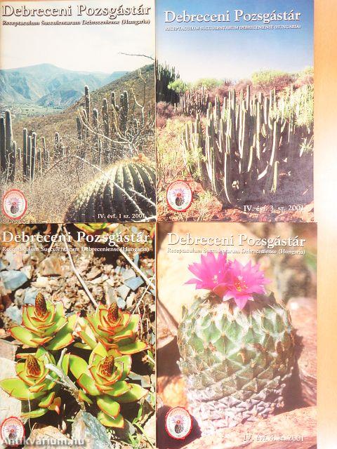 Debreceni Pozsgástár 2001/1-4.