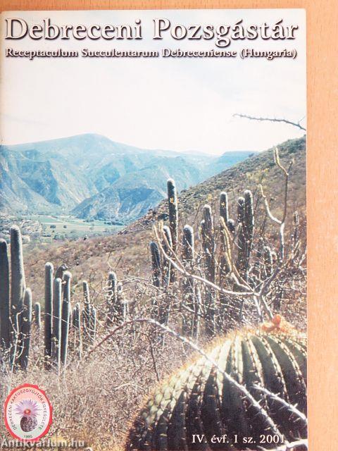 Debreceni Pozsgástár 2001/1-4.