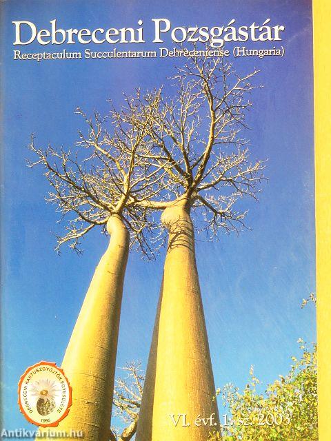 Debreceni Pozsgástár 2003/1-4.