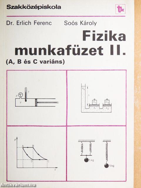 Fizika munkafüzet II.