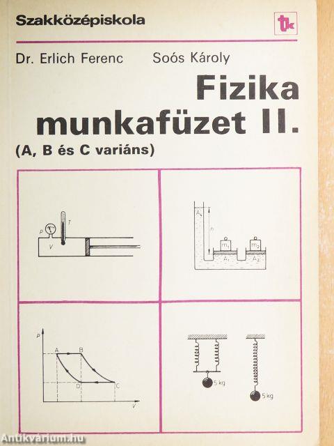 Fizika munkafüzet II.