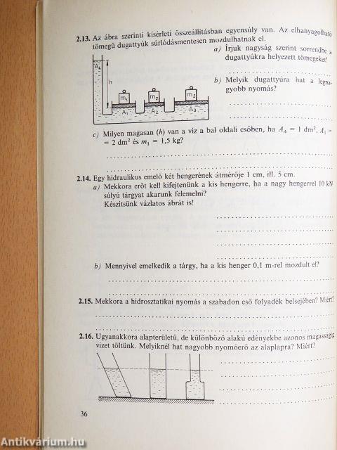 Fizika munkafüzet II.