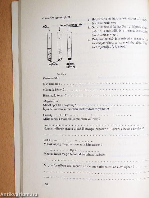 Kémiai kísérletgyűjtemény