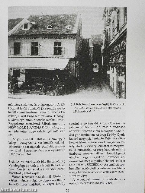 Budapesti Krúdy-kalauz