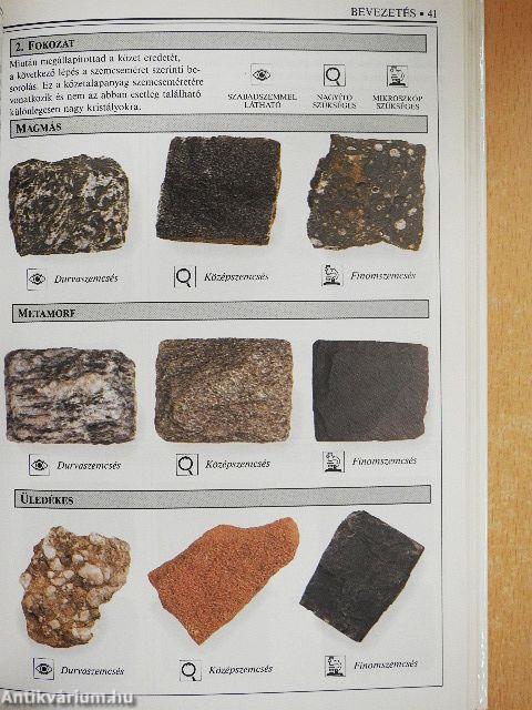 Kőzetek és ásványok