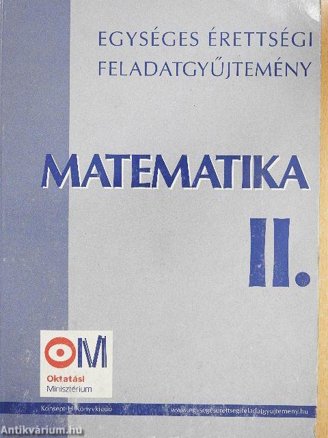 Matematika II.