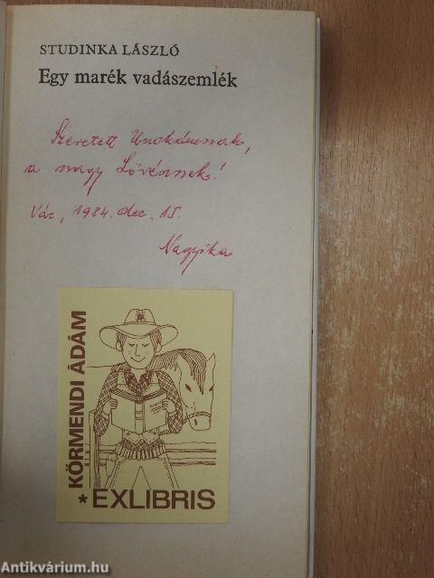 Egy marék vadászemlék