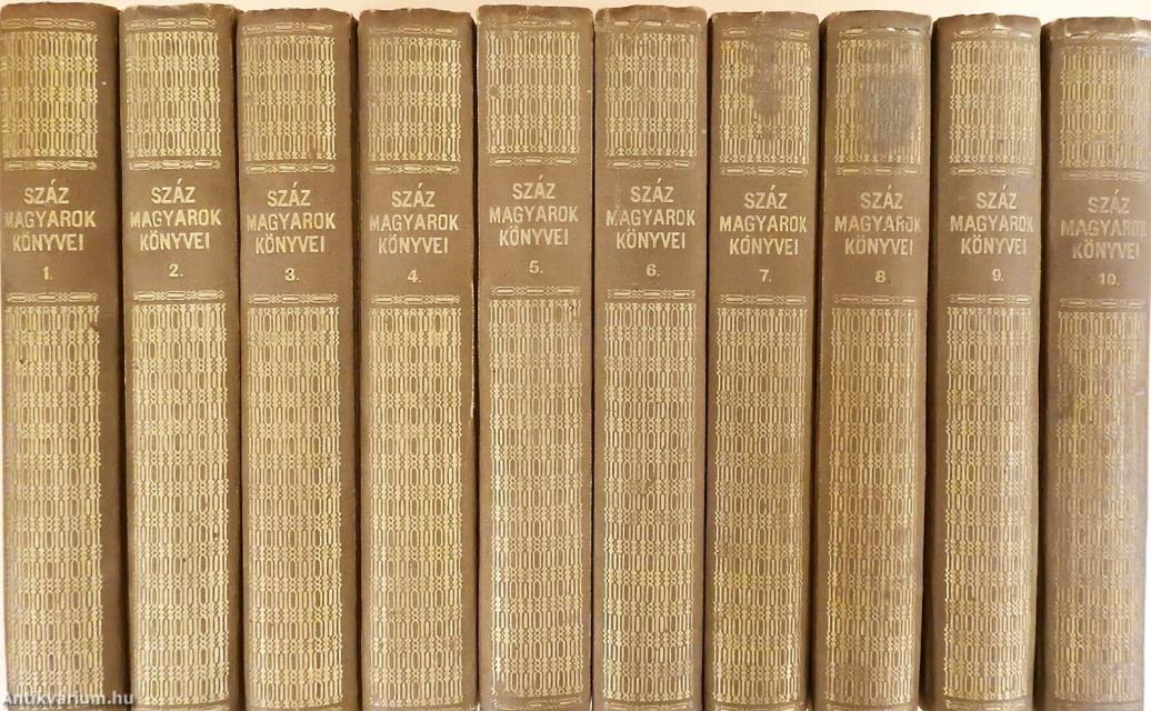 Száz magyarok könyvei I-X.