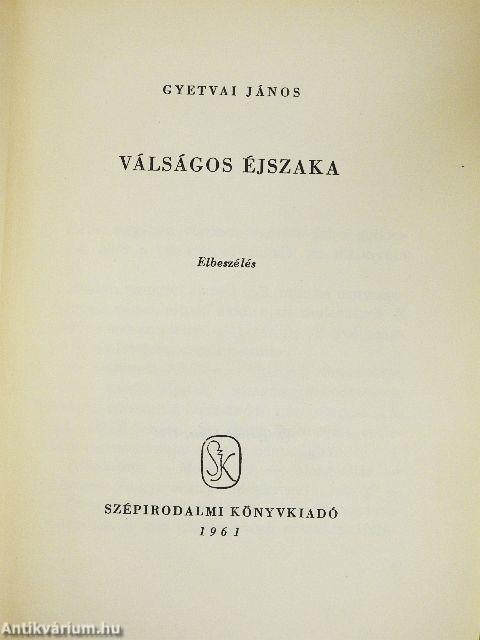 Válságos éjszaka