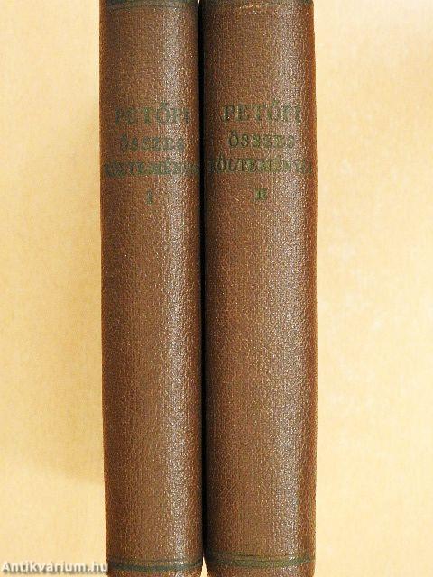 Petőfi Sándor összes költeményei I-II.