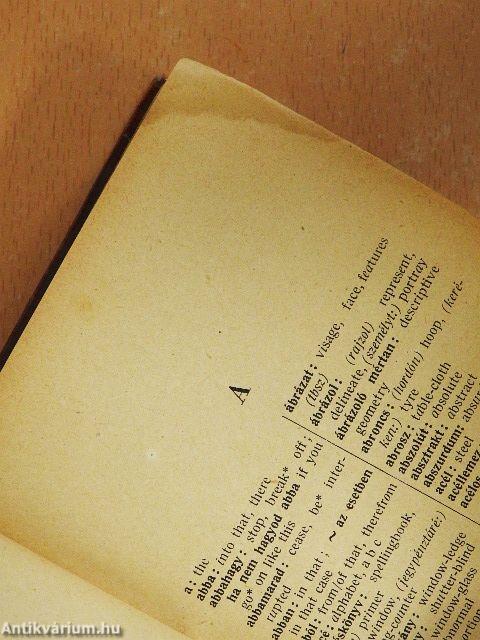 Magyar-angol szótár