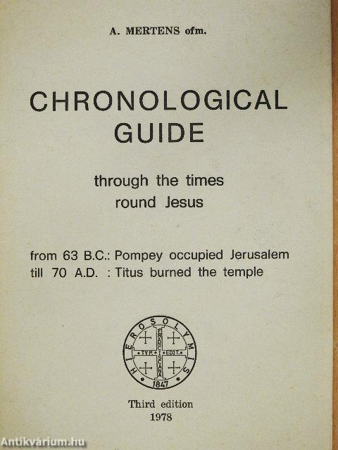 Chronological Guide