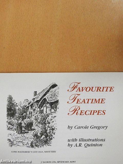 Favourite Teatime Recipes