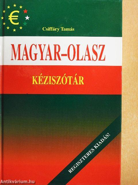 Magyar-olasz kéziszótár