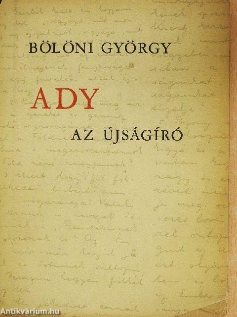 Ady az újságíró