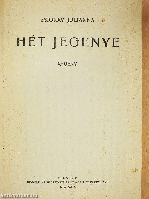 Hét jegenye