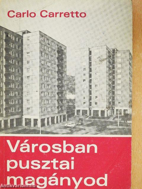 Városban pusztai magányod
