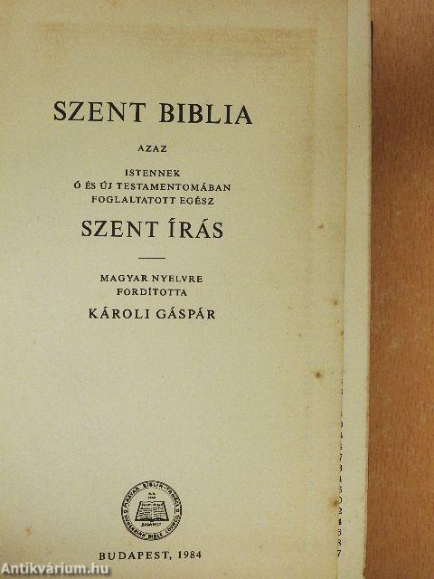 Szent Biblia