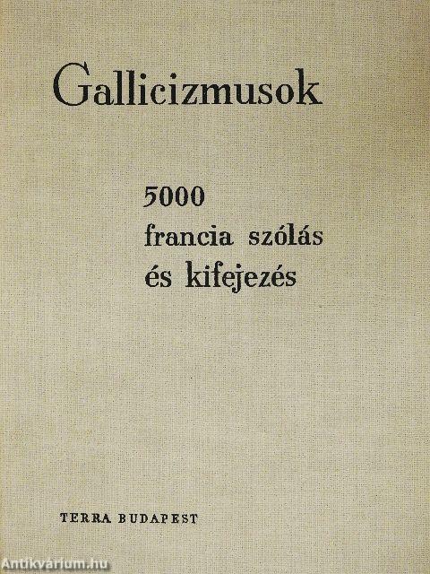 Gallicizmusok