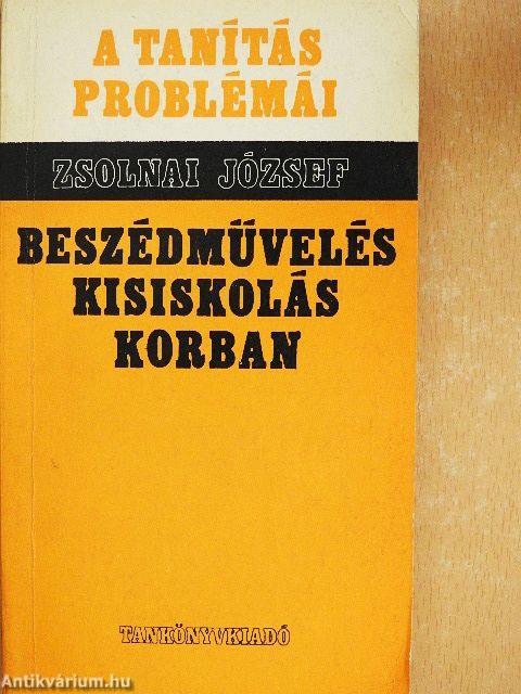 Beszédművelés kisiskolás korban