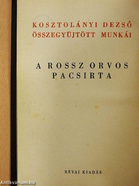 A rossz orvos/Pacsirta