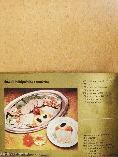 Pulykahúsból készült ételek receptjei