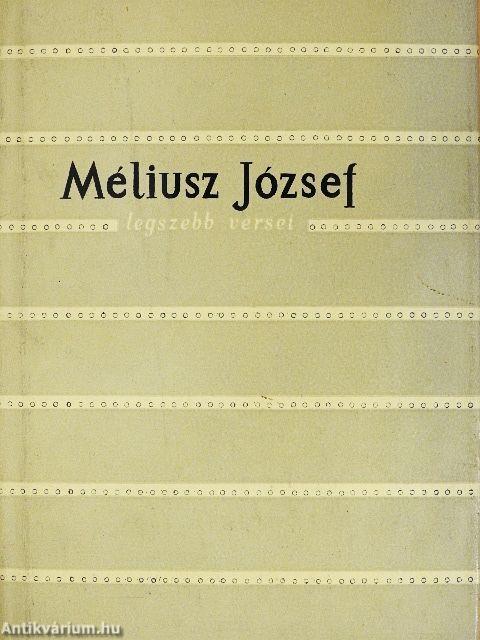Méliusz József legszebb versei