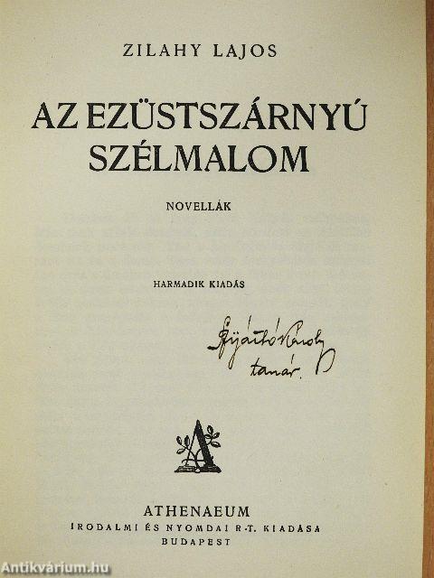 Az ezüstszárnyú szélmalom