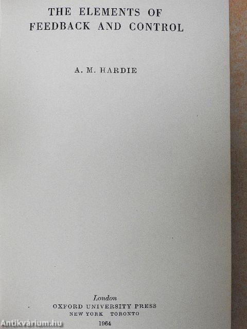 The Elements of Feedback and Control