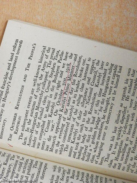 Count Karolyi and Hungary