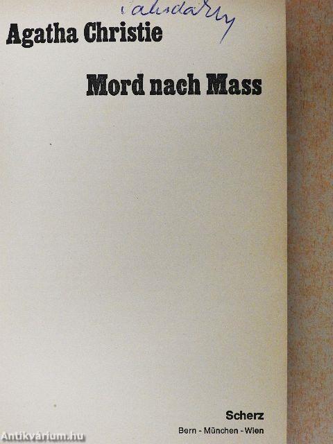 Mord nach Mass