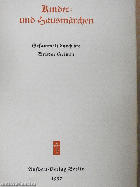 Kinder- und Hausmärchen 