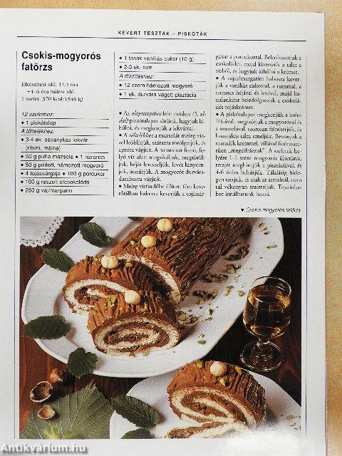 99 házi sütemény 33 színes ételfotóval